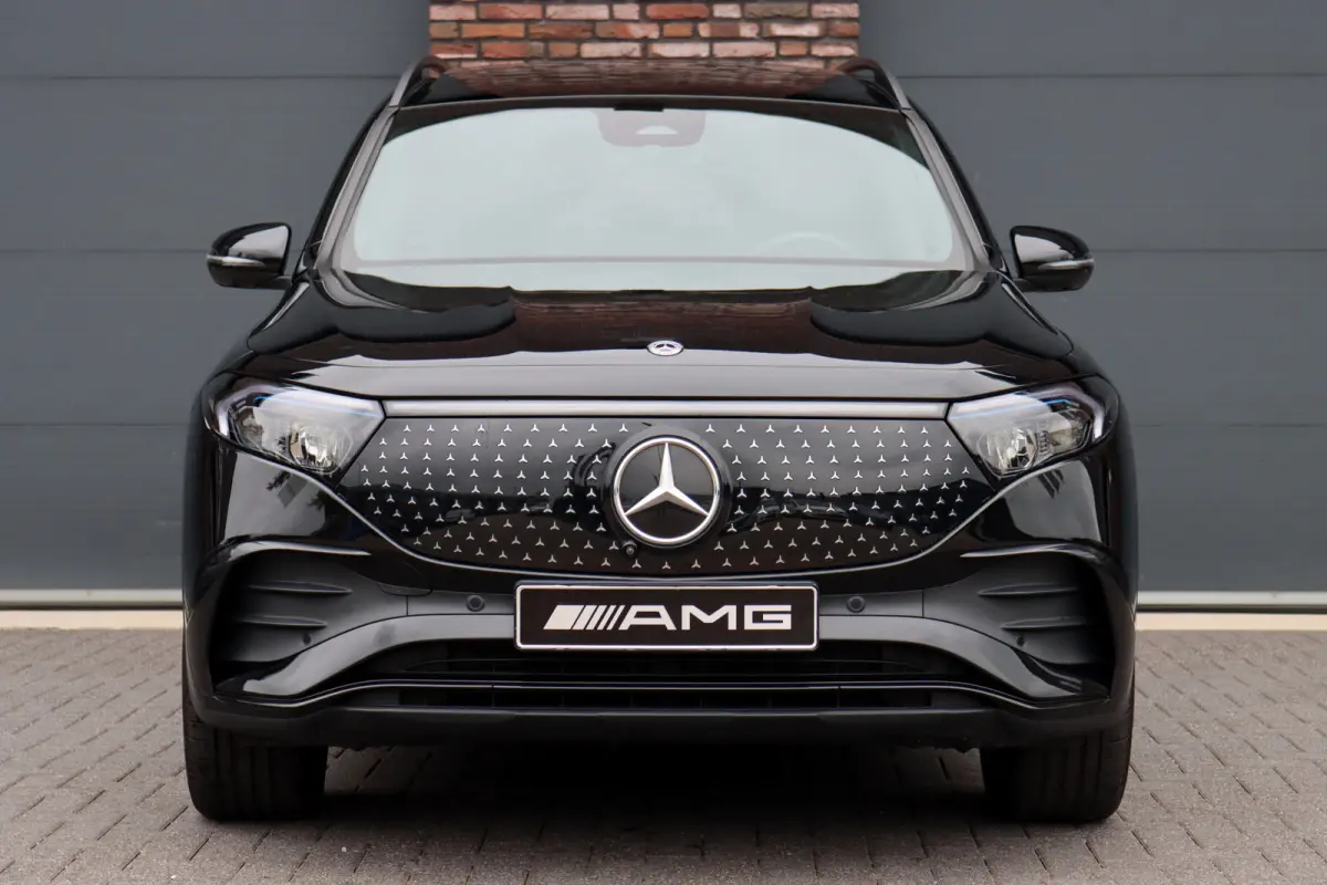 350 4MATIC AMG Line 71 kWh | Panoramadak | Leder | Memory | Burmester | HUD | Trekhaak | Surround Camera | Verwarmd Stuurwiel | Night Pakket | Augmented Reality |