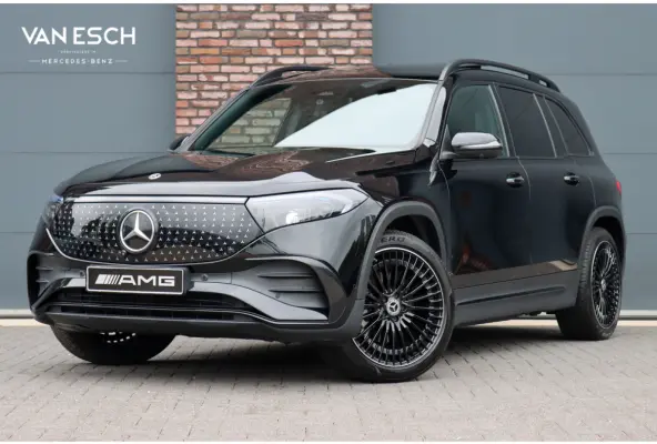 350 4MATIC AMG Line 71 kWh | Panoramadak | Leder | Memory | Burmester | HUD | Trekhaak | Surround Camera | Verwarmd Stuurwiel | Night Pakket | Augmented Reality |