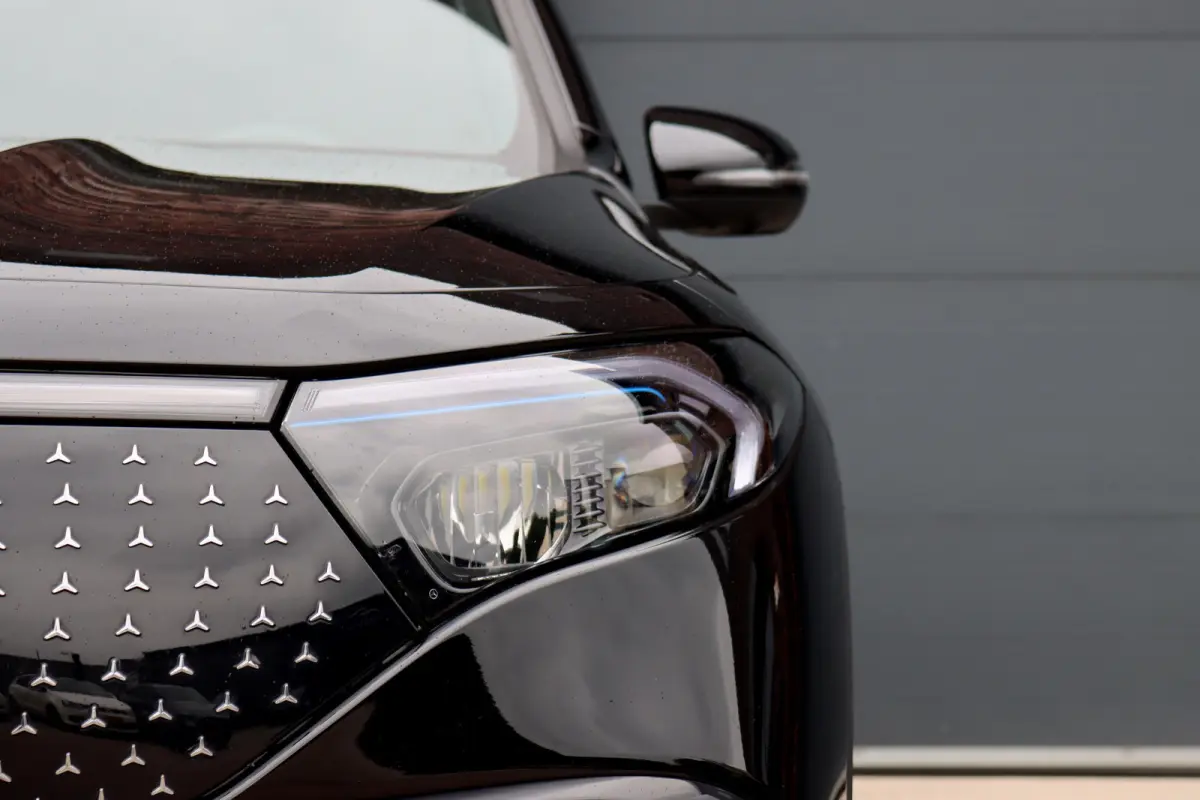 350 4MATIC AMG Line 71 kWh | Panoramadak | Leder | Memory | Burmester | HUD | Trekhaak | Surround Camera | Verwarmd Stuurwiel | Night Pakket | Augmented Reality |