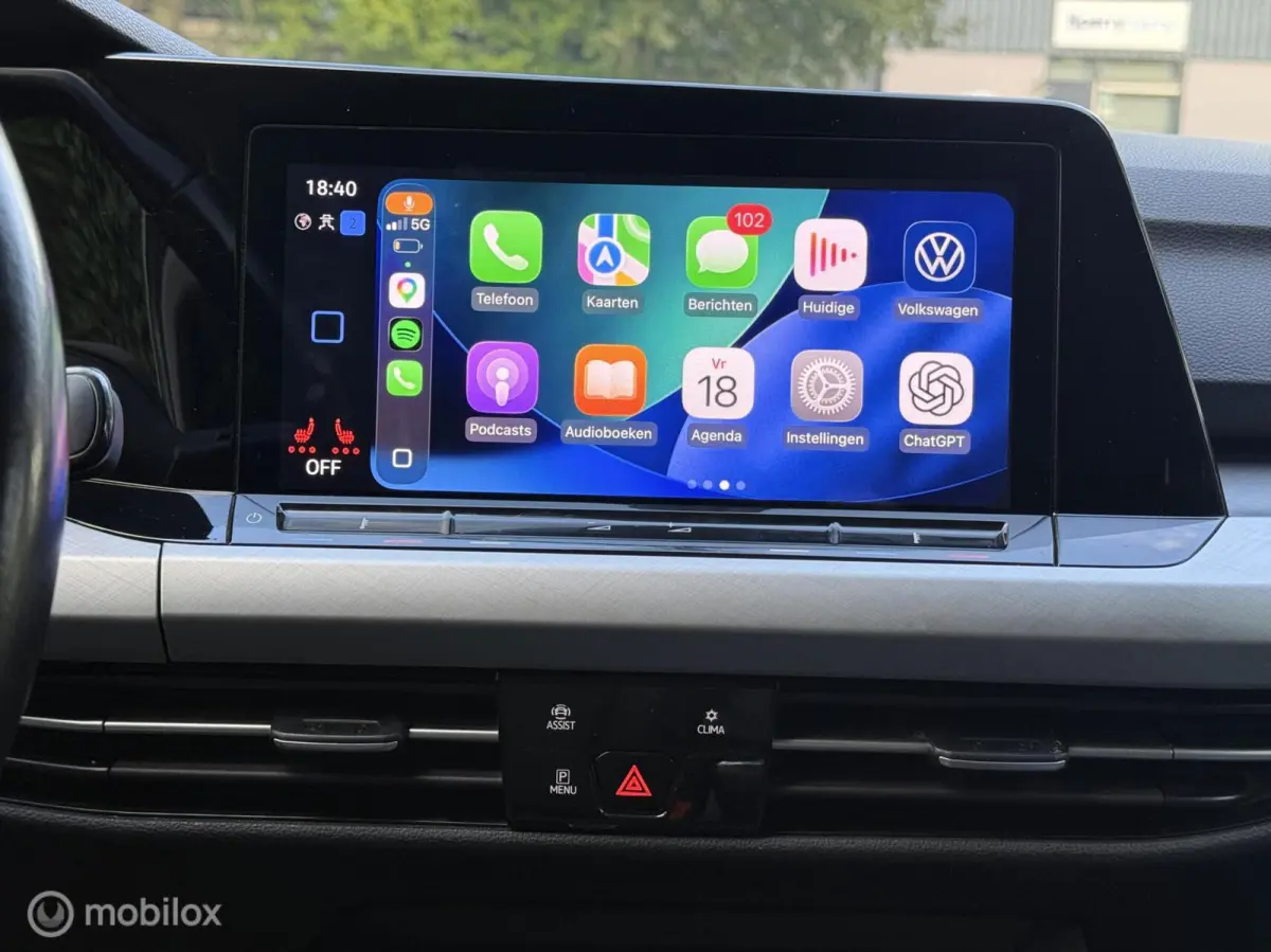 2.0 TDI Golf Stoel/Stuurverw|ACC|CarPlay|Led