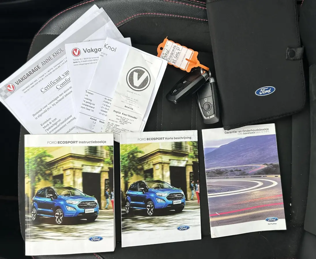 1.0 EcoBoost ST-Line 125PK | ZEER LUXE! | Nette Staat! | Volledige Onderhoudshistorie | 2026 Onderhoud Gehad | NL Auto | NAP | Trekhaak | Dodehoekdetectie | Xenon | B&O Audio | Achteruitrijc