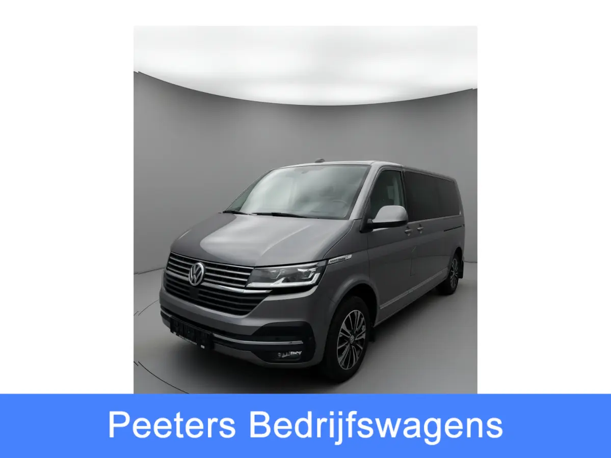 2.0 TDI L2H1 30 DC Caravelle Virtual, Adaptieve Cruise, Camera, 2 x Electrische deur, 199pk, LED, Leder, Clima, Stoelverwarming, Carplay, Automaat, Uniek!