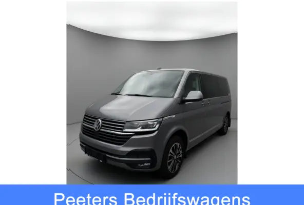2.0 TDI L2H1 30 DC Caravelle Virtual, Adaptieve Cruise, Camera, 2 x Electrische deur, 199pk, LED, Leder, Clima, Stoelverwarming, Carplay, Automaat, Uniek!