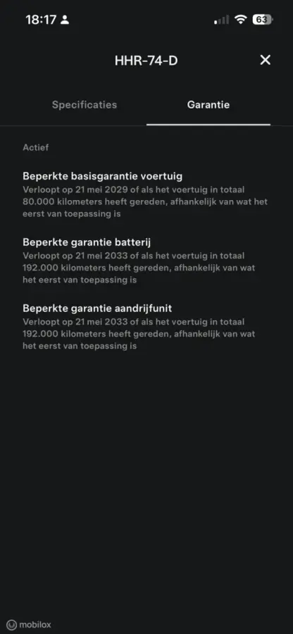 Premium Long Range RWD 78 kwh, Nieuw ! SOH 97%