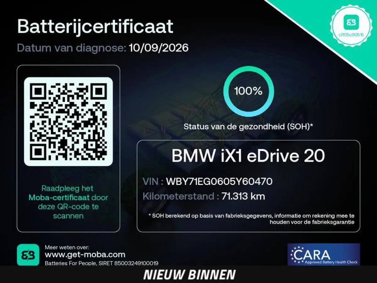 eDrive20 67 kWh M Sport | SOH 100% | Trekhaak | Harman/Kardon | Keyless | LED | Camera | Navigatie | 18"