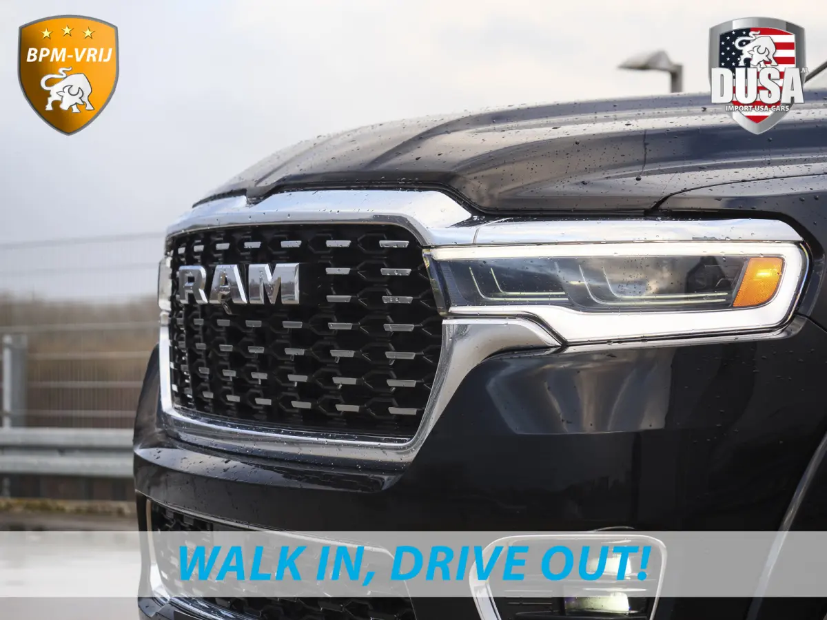 | 1500 | Tungsten | 3.0L Twin-Turbo Hurricane | High Output | Crew Cab | 4X4 BPM-VRIJ | 14,4 Inch Touchscreen | Passenger-screen | klipsch Audio | Massage stoelen | Indigo Salt Interieur Pri