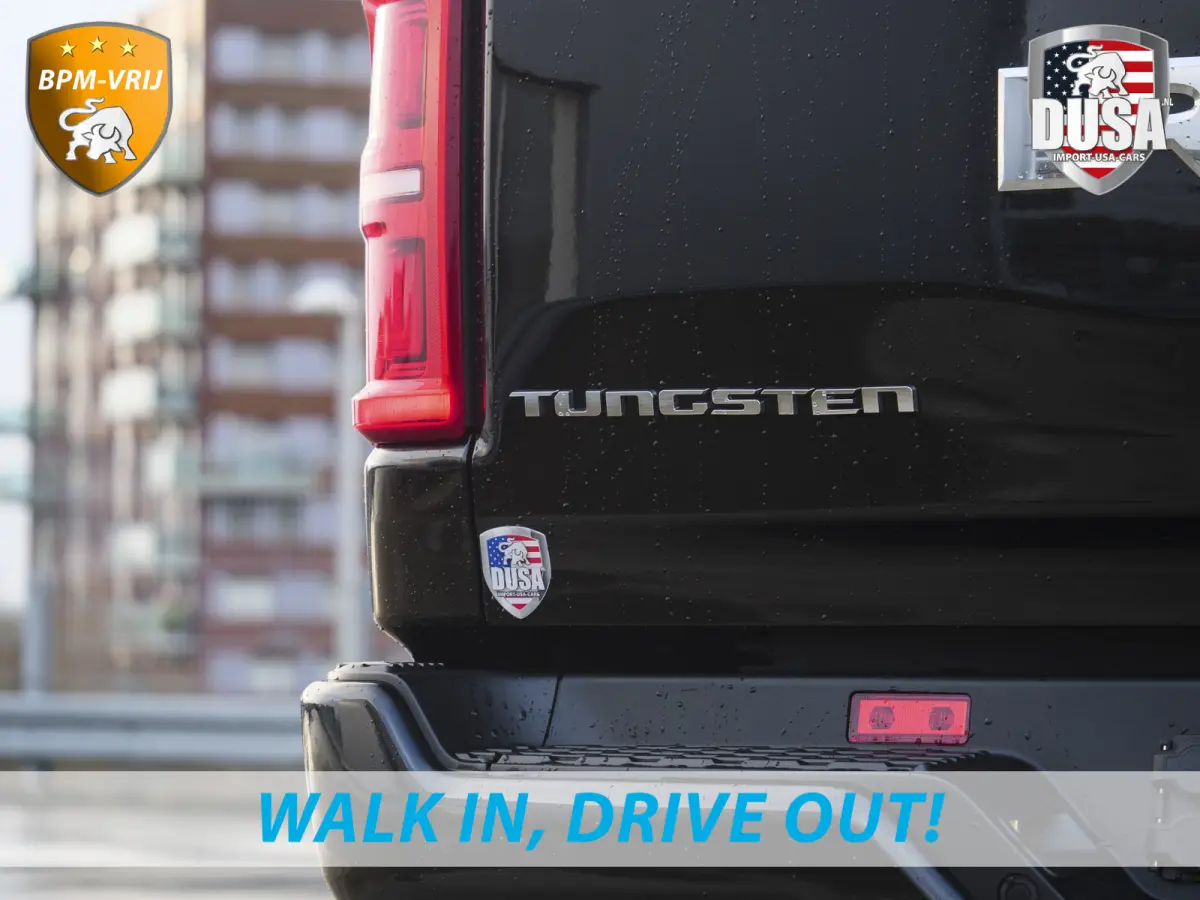 | 1500 | Tungsten | 3.0L Twin-Turbo Hurricane | High Output | Crew Cab | 4X4 BPM-VRIJ | 14,4 Inch Touchscreen | Passenger-screen | klipsch Audio | Massage stoelen | Indigo Salt Interieur Pri