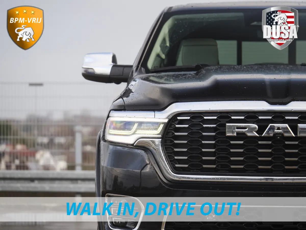| 1500 | Tungsten | 3.0L Twin-Turbo Hurricane | High Output | Crew Cab | 4X4 BPM-VRIJ | 14,4 Inch Touchscreen | Passenger-screen | klipsch Audio | Massage stoelen | Indigo Salt Interieur Pri