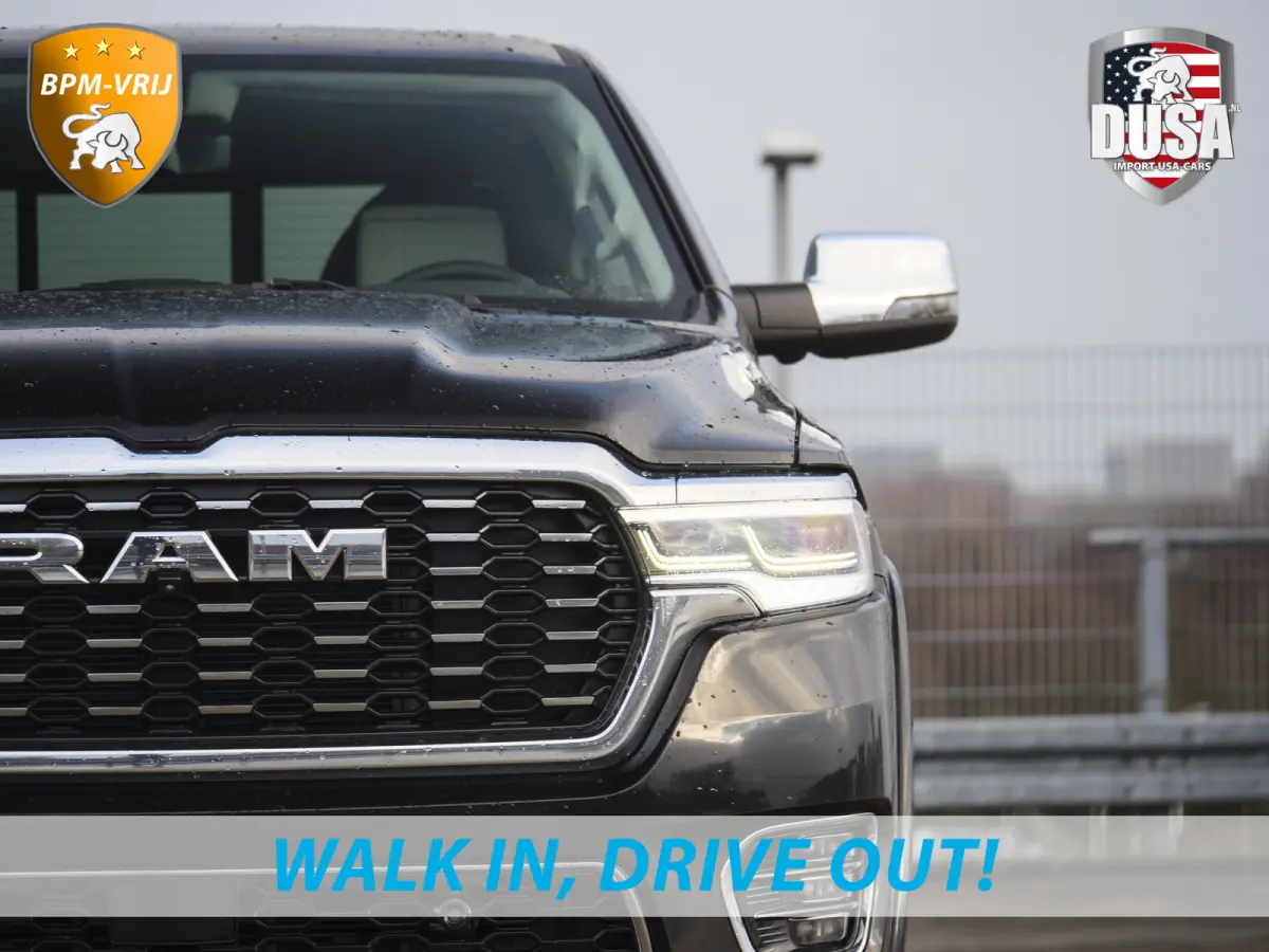 | 1500 | Tungsten | 3.0L Twin-Turbo Hurricane | High Output | Crew Cab | 4X4 BPM-VRIJ | 14,4 Inch Touchscreen | Passenger-screen | klipsch Audio | Massage stoelen | Indigo Salt Interieur Pri