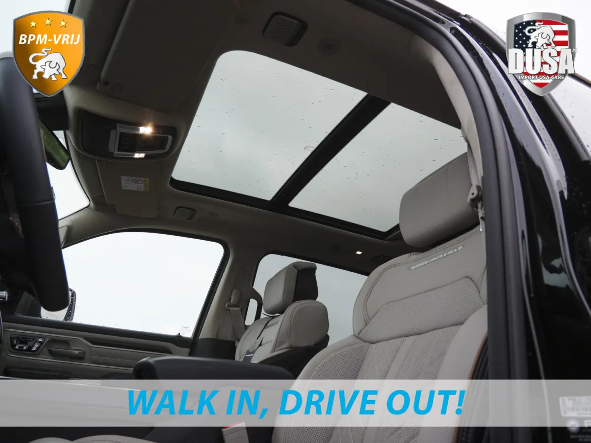 | 1500 | Tungsten | 3.0L Twin-Turbo Hurricane | High Output | Crew Cab | 4X4 BPM-VRIJ | 14,4 Inch Touchscreen | Passenger-screen | klipsch Audio | Massage stoelen | Indigo Salt Interieur Pri