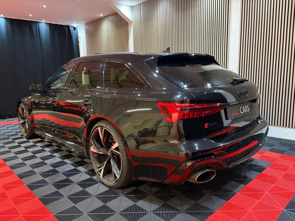 Audi RS6 Avant 4.0 TFSI Quattro Pano Soft close B&O 360° Stoelvent "Akrapovic"