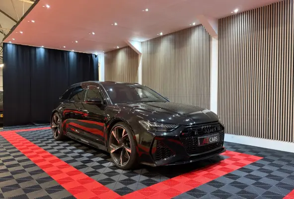 Audi RS6 Avant 4.0 TFSI Quattro Pano Soft close B&O 360° Stoelvent "Akrapovic"