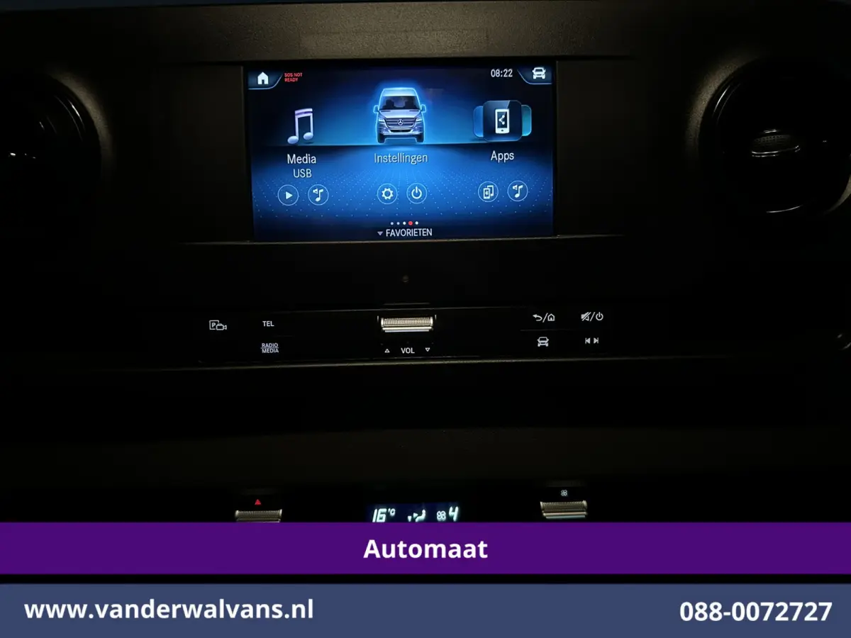 317 CDI 170pk 9G-Tronic Automaat 3500kg Trekhaak L2H2 Euro6 Airco | Camera | Cruisecontrol | Apple Carplay Android Auto, Parkeersensoren