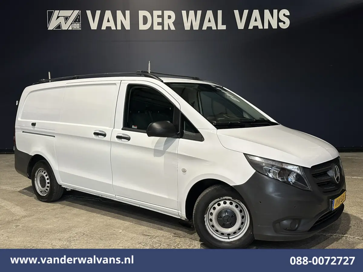 116 CDI 164pk L2H1 Euro6 Airco | Cruisecontrol | Parkeersensoren Stoelverwarming, Bijrijdersbank