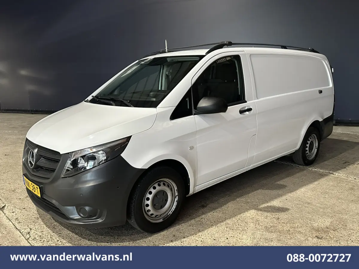 116 CDI 164pk L2H1 Euro6 Airco | Cruisecontrol | Parkeersensoren Stoelverwarming, Bijrijdersbank
