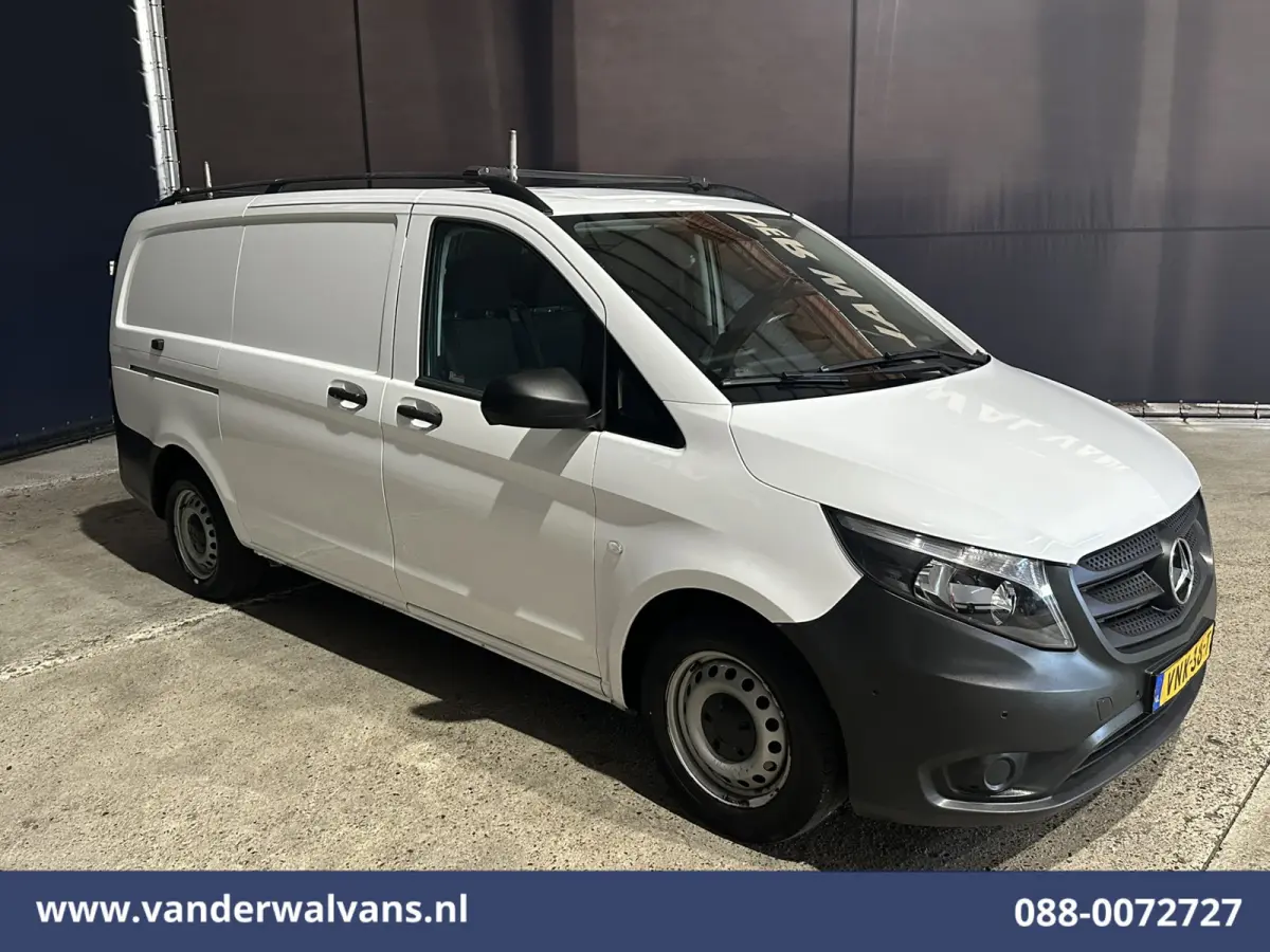116 CDI 164pk L2H1 Euro6 Airco | Cruisecontrol | Parkeersensoren Stoelverwarming, Bijrijdersbank