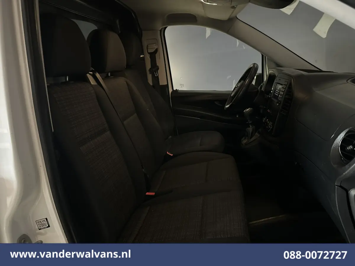 116 CDI 164pk L2H1 Euro6 Airco | Cruisecontrol | Parkeersensoren Stoelverwarming, Bijrijdersbank