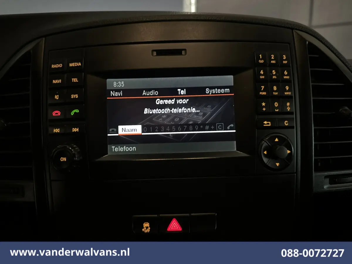 116 CDI 164pk L2H1 Euro6 Airco | Cruisecontrol | Parkeersensoren Stoelverwarming, Bijrijdersbank