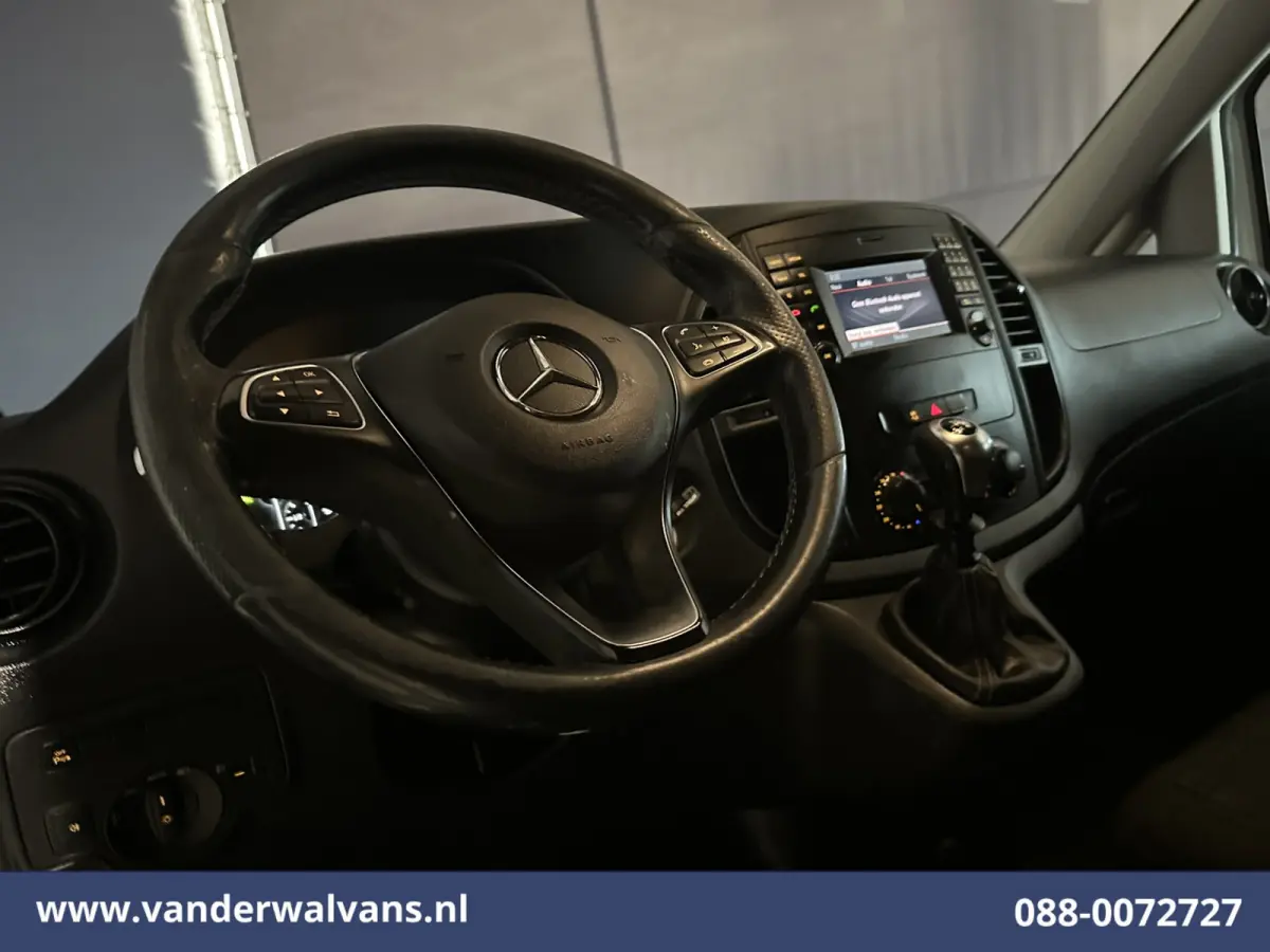 116 CDI 164pk L2H1 Euro6 Airco | Cruisecontrol | Parkeersensoren Stoelverwarming, Bijrijdersbank