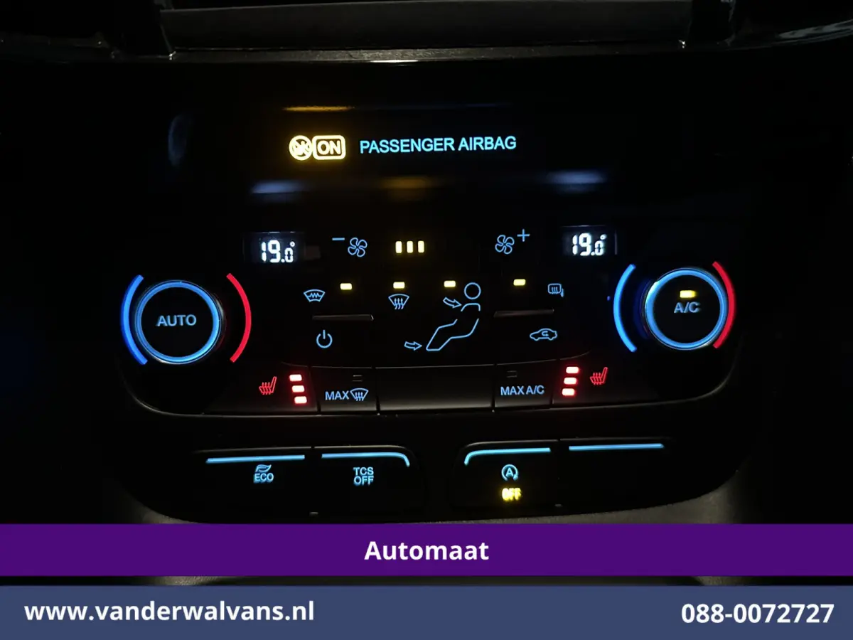 1.5 EcoBlue 100pk Automaat L2H1 Euro6 Airco | Camera | Navigatie | LM Velgen | LED | Apple Carplay Cruisecontrol, Stoelverwarming, Verwarmde voorruit, 1390kg Trekhaak, Parkeersensoren