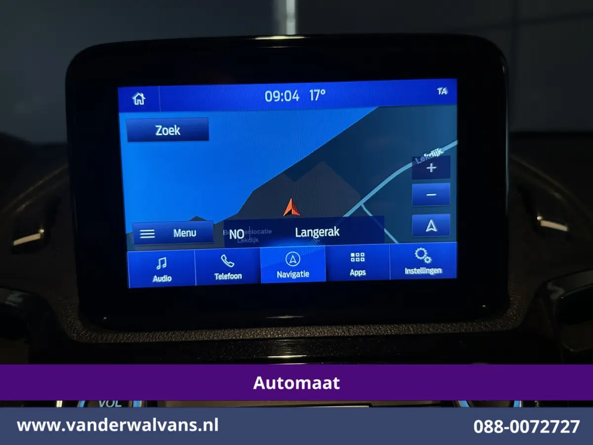 1.5 EcoBlue 100pk Automaat L2H1 Euro6 Airco | Camera | Navigatie | LM Velgen | LED | Apple Carplay Cruisecontrol, Stoelverwarming, Verwarmde voorruit, 1390kg Trekhaak, Parkeersensoren