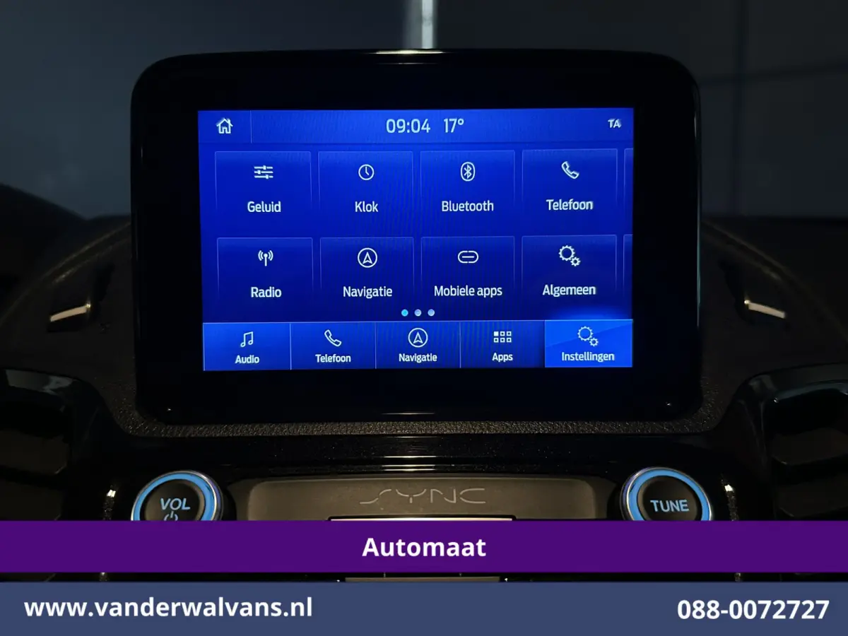 1.5 EcoBlue 100pk Automaat L2H1 Euro6 Airco | Camera | Navigatie | LM Velgen | LED | Apple Carplay Cruisecontrol, Stoelverwarming, Verwarmde voorruit, 1390kg Trekhaak, Parkeersensoren