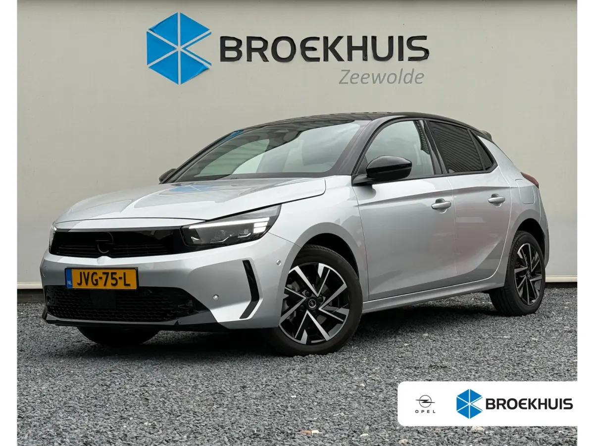 1.2 145PK Turbo AUTOMAAT Hybrid GS ACHTERUITRIJCAMERA| PARKEERSENSOREN V+A| ADAPTIEVE CRUISECONTROL| DODEHOEK DETECTIE| EXTRA GETINT GLAS| HEMELKLEDING DONKER| SPORTSTOELEN| VOORSTOELEN VERW