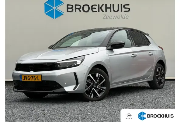 1.2 145PK Turbo AUTOMAAT Hybrid GS ACHTERUITRIJCAMERA| PARKEERSENSOREN V+A| ADAPTIEVE CRUISECONTROL| DODEHOEK DETECTIE| EXTRA GETINT GLAS| HEMELKLEDING DONKER| SPORTSTOELEN| VOORSTOELEN VERW