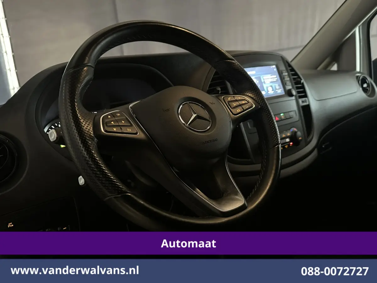 114 CDI 136pk 9G-Tronic Automaat L3H1 Euro6 Airco | Camera | Apple Carplay | Cruisecontrol | 2500kg Trekhaak Android Auto, Parkeersensoren, Bumper in de kleur