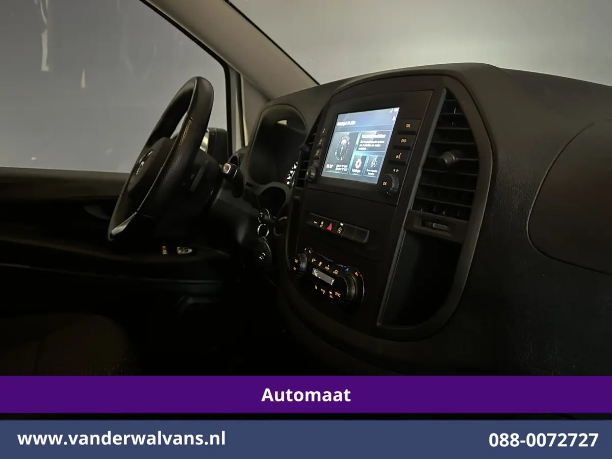114 CDI 136pk 9G-Tronic Automaat L3H1 Euro6 Airco | Camera | Apple Carplay | Cruisecontrol | 2500kg Trekhaak Android Auto, Parkeersensoren, Bumper in de kleur