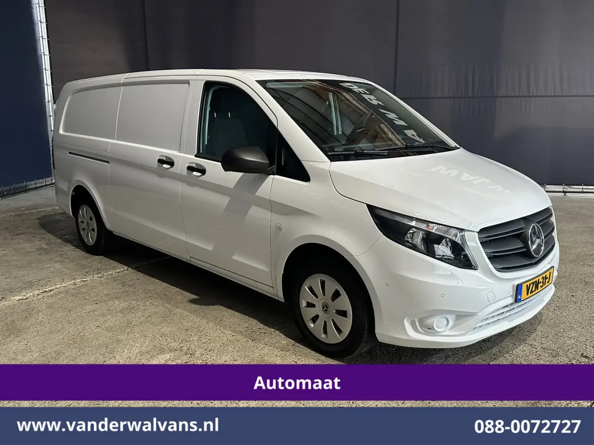 114 CDI 136pk 9G-Tronic Automaat L3H1 Euro6 Airco | Camera | Apple Carplay | Cruisecontrol | 2500kg Trekhaak Android Auto, Parkeersensoren, Bumper in de kleur