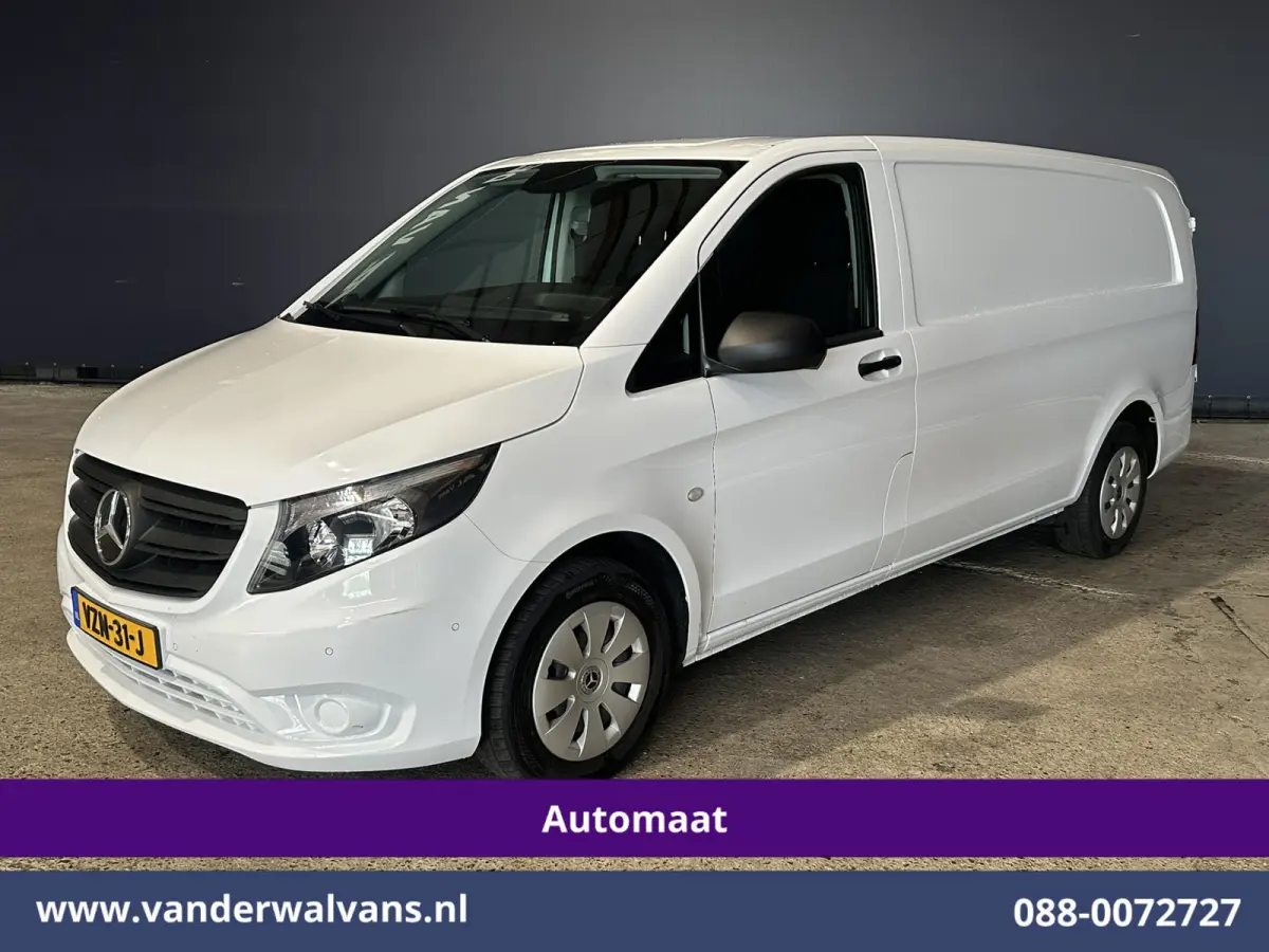 114 CDI 136pk 9G-Tronic Automaat L3H1 Euro6 Airco | Camera | Apple Carplay | Cruisecontrol | 2500kg Trekhaak Android Auto, Parkeersensoren, Bumper in de kleur
