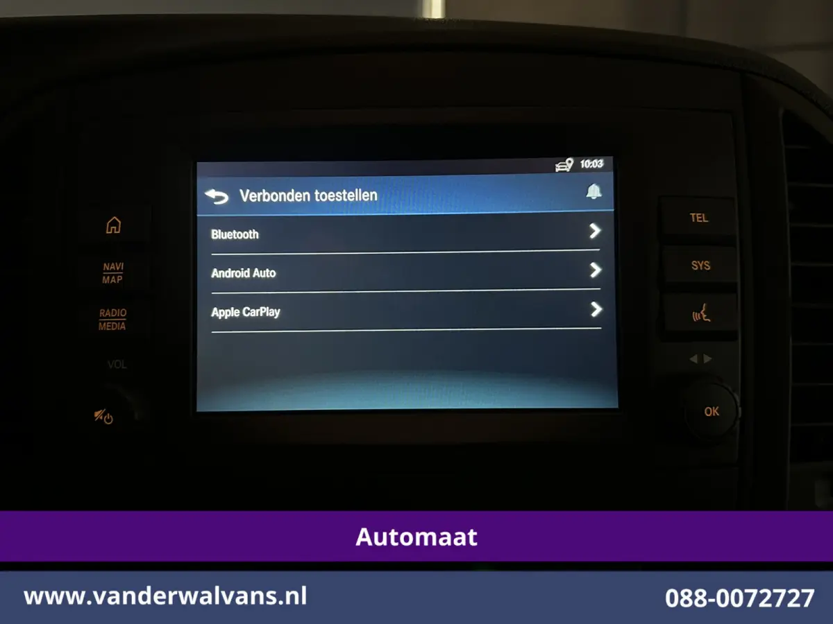 114 CDI 136pk 9G-Tronic Automaat L3H1 Euro6 Airco | Camera | Apple Carplay | Cruisecontrol | 2500kg Trekhaak Android Auto, Parkeersensoren, Bumper in de kleur