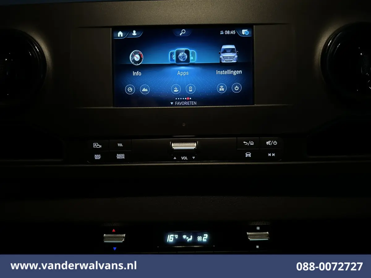 317 CDI 170pk L4H2 Euro6 Airco | 360 graden Camera | Navigatie | Apple Carplay | Tachograaf Android Auto, Parkeersensoren, Bijrijdersbank