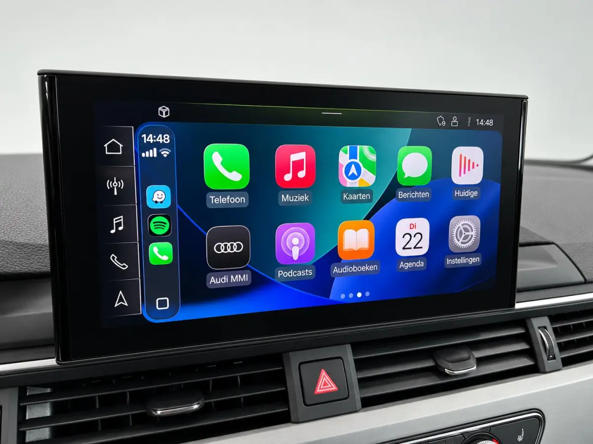 40 TFSI 204pk Pro Line Navigatie Apple CarPlay Android Auto Parkeerhulp  Adaptive Cruise Control Stoelverwamring Full led Leder Elektrisch bedienbare achterklep Climate Control Lichtmetalen 