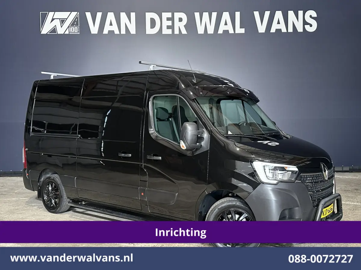 2.3 dCi 180pk L2H2 Inrichting Euro6 Airco | Camera | Navigatie | LM Velgen | Cruisecontrol | LED Sidebars, 2500kg Trekhaak, Parkeersensoren, Bijrijdersbank