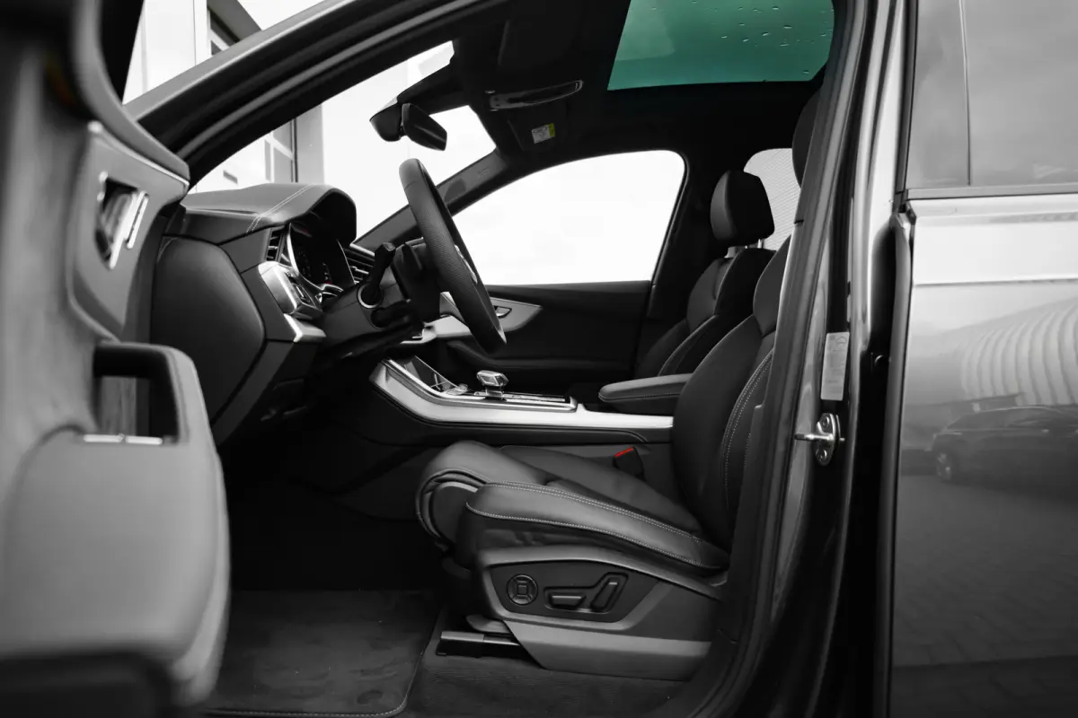 55 TFSI e quattro Pro Line S 394PK | | Leder valcona met S-logo | Panoramadak | Achterbank plus | Privacy glas | Stuurverwarming