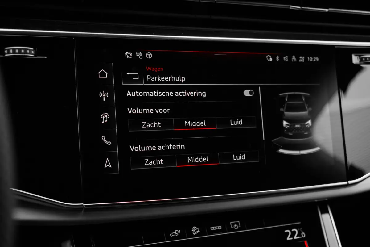 55 TFSI e quattro Pro Line S 394PK | | Leder valcona met S-logo | Panoramadak | Achterbank plus | Privacy glas | Stuurverwarming