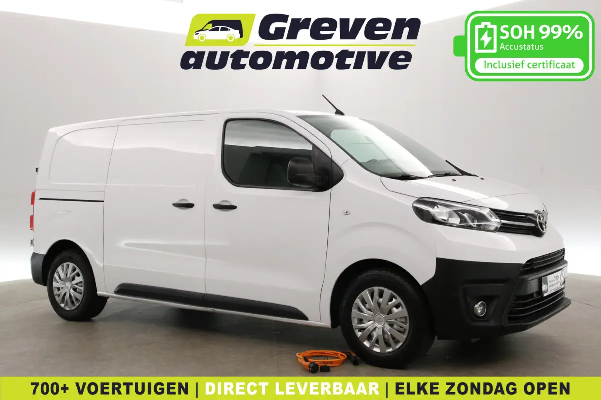 Electric 75 kWh L2H1 Range | Snelladen | SOH 99% | Airco | Cruise | 3 Zits | Carplay | Parkeersens.