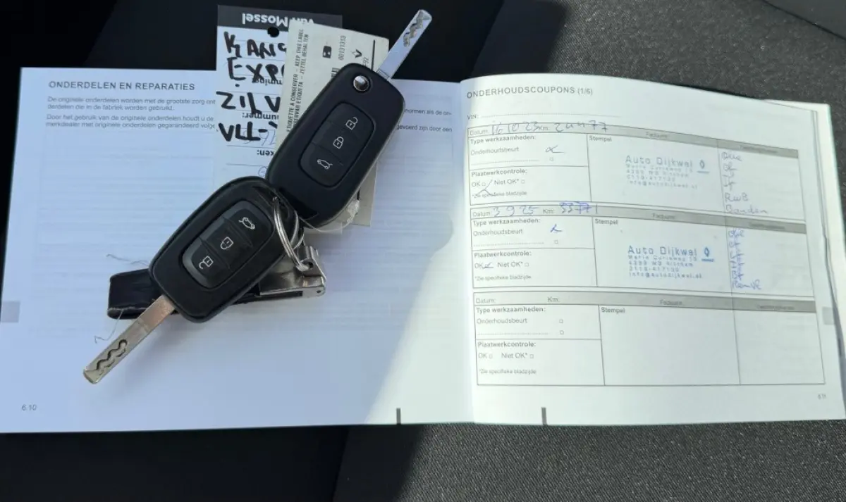 1.5 DCI 55KW 75PK EURO 6 NAVIGATIE/ AIRCO/ CRUISE CONTROL/ PARKEERSENSOREN/ CAMERA/ 100% DEALERONDERHOUDEN