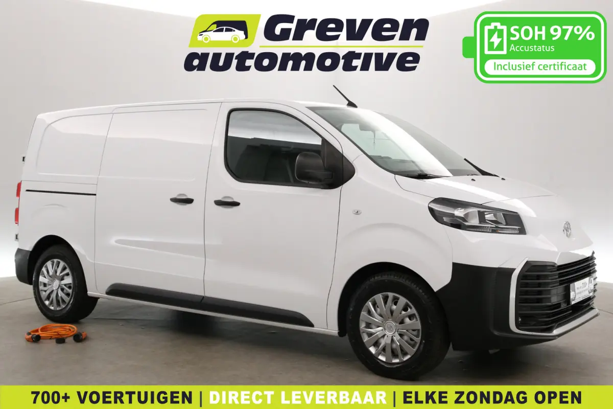 Electric 75 kWh L2H1 Range | NIEUW | Snelladen | SOH 97% | Virtual | Airco | Camera | Cruise | 3 Zits | Carplay | Parkeersens.