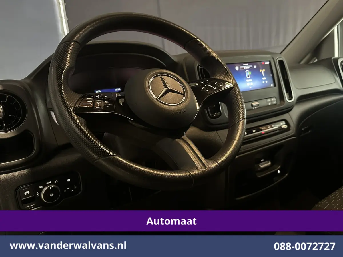 116 CDI 164pk 9G-Tronic Automaat L3H1 Euro6 Airco | Camera | Navigatie | Adaptieve Cruisecontrol Stoelverwarming, Bijrijdersbank
