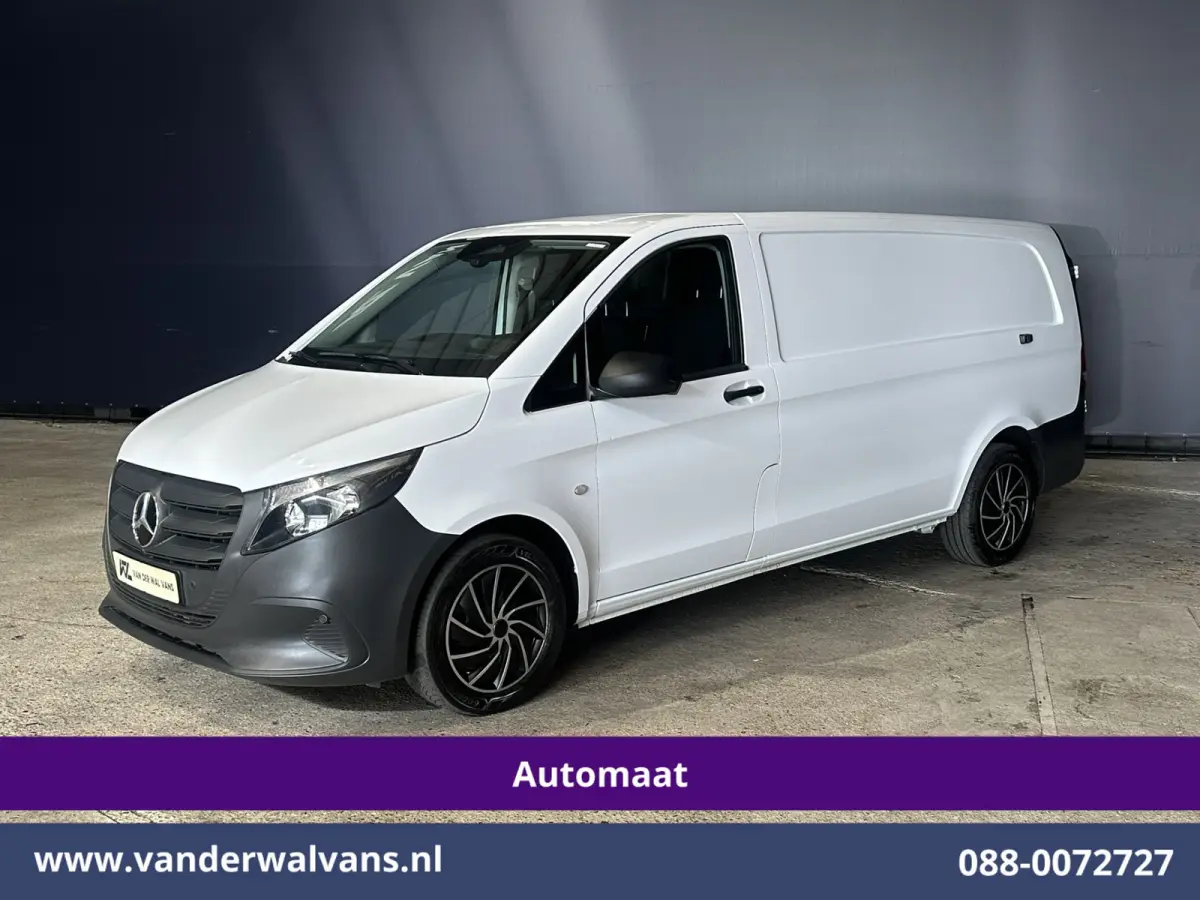 116 CDI 164pk 9G-Tronic Automaat L3H1 Euro6 Airco | Camera | Navigatie | Adaptieve Cruisecontrol Stoelverwarming, Bijrijdersbank