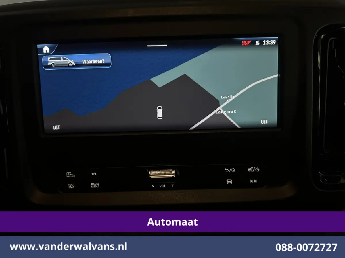 116 CDI 164pk 9G-Tronic Automaat L3H1 Euro6 Airco | Camera | Navigatie | Adaptieve Cruisecontrol Stoelverwarming, Bijrijdersbank