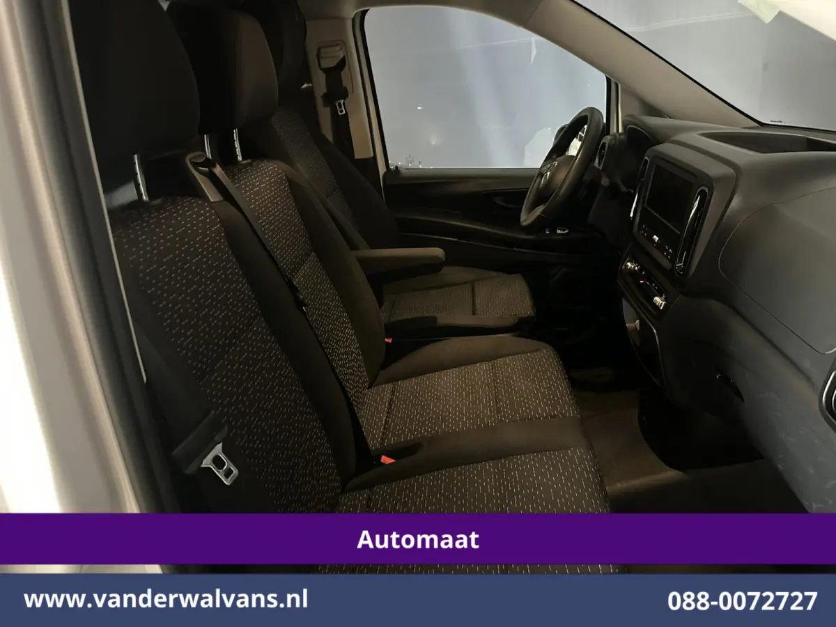 116 CDI 164pk 9G-Tronic Automaat L3H1 Euro6 Airco | Camera | Navigatie | Adaptieve Cruisecontrol Stoelverwarming, Bijrijdersbank