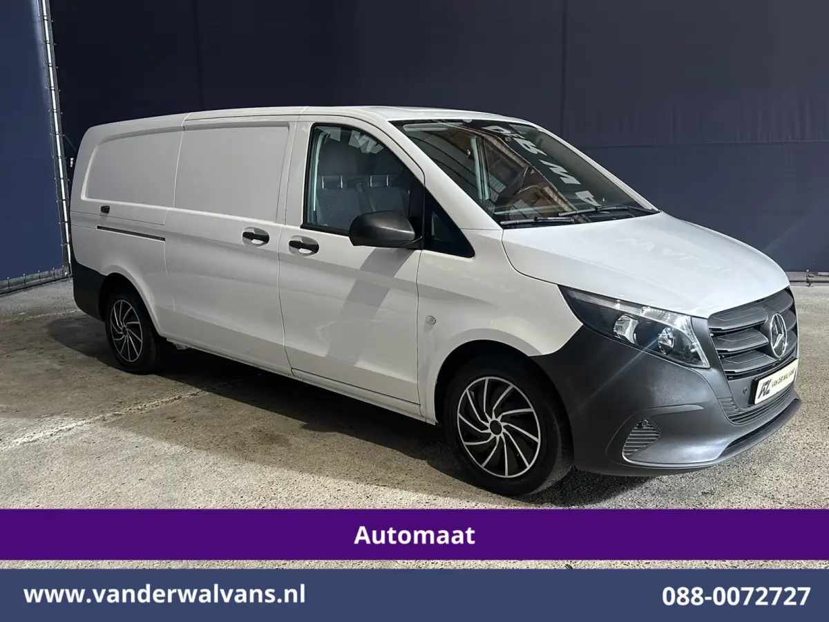 116 CDI 164pk 9G-Tronic Automaat L3H1 Euro6 Airco | Camera | Navigatie | Adaptieve Cruisecontrol Stoelverwarming, Bijrijdersbank