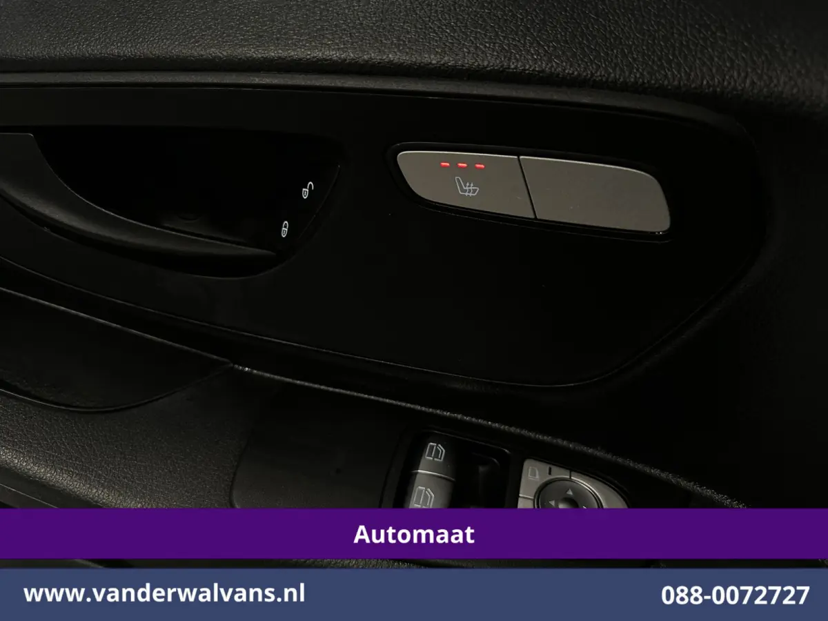 116 CDI 164pk 9G-Tronic Automaat L3H1 Euro6 Airco | Camera | Navigatie | Adaptieve Cruisecontrol Stoelverwarming, Bijrijdersbank