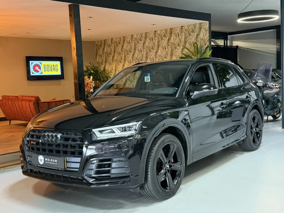 3.0 TFSI SQ5 Quattro Black Edition|354pk|V6|Carplay|Matrix LED|Camera|3-Zone Clima|Virtual Cockpit|Rijklaar