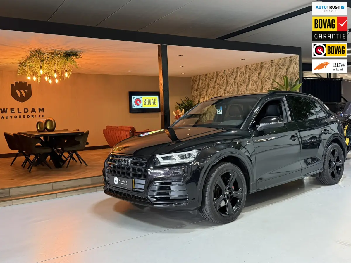 3.0 TFSI SQ5 Quattro Black Edition|354pk|V6|Carplay|Matrix LED|Camera|3-Zone Clima|Virtual Cockpit|Rijklaar