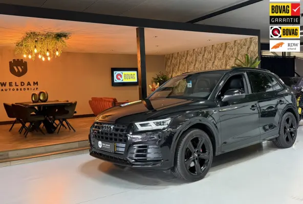 3.0 TFSI SQ5 Quattro Black Edition|354pk|V6|Carplay|Matrix LED|Camera|3-Zone Clima|Virtual Cockpit|Rijklaar